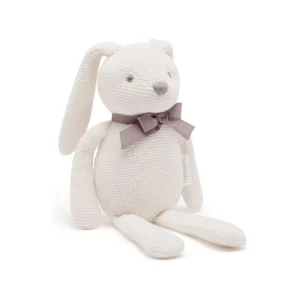 Best Heysmed Knitted Bunny Toy - White