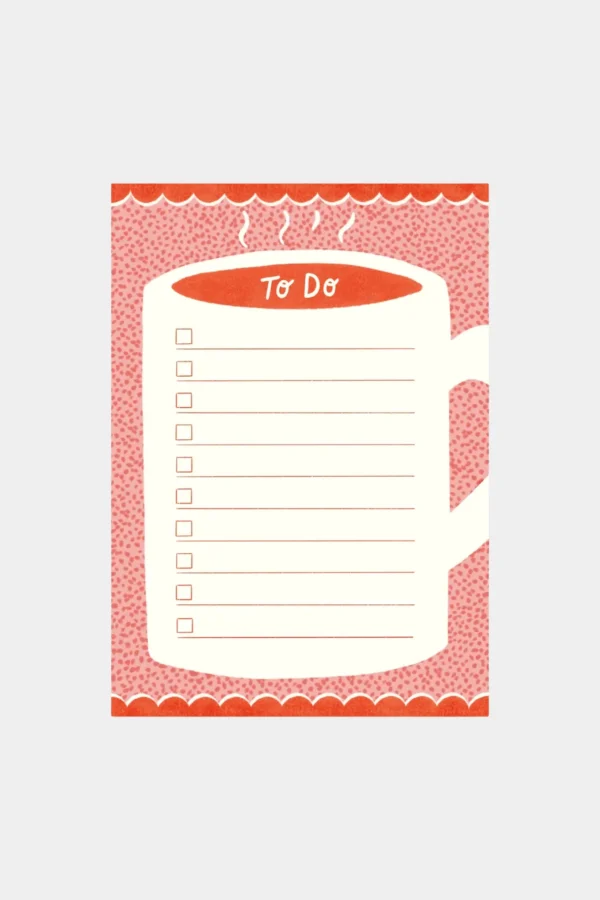 Outlet Lauren Sissons Studio Coffee To Do List A5 Notepad