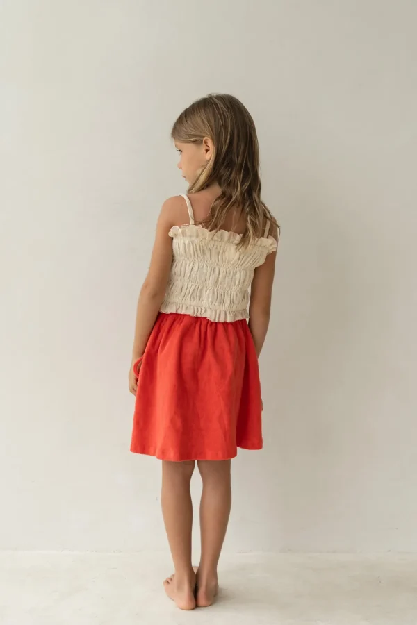 New Illoura The Label Lenni Skirt - Watermelon