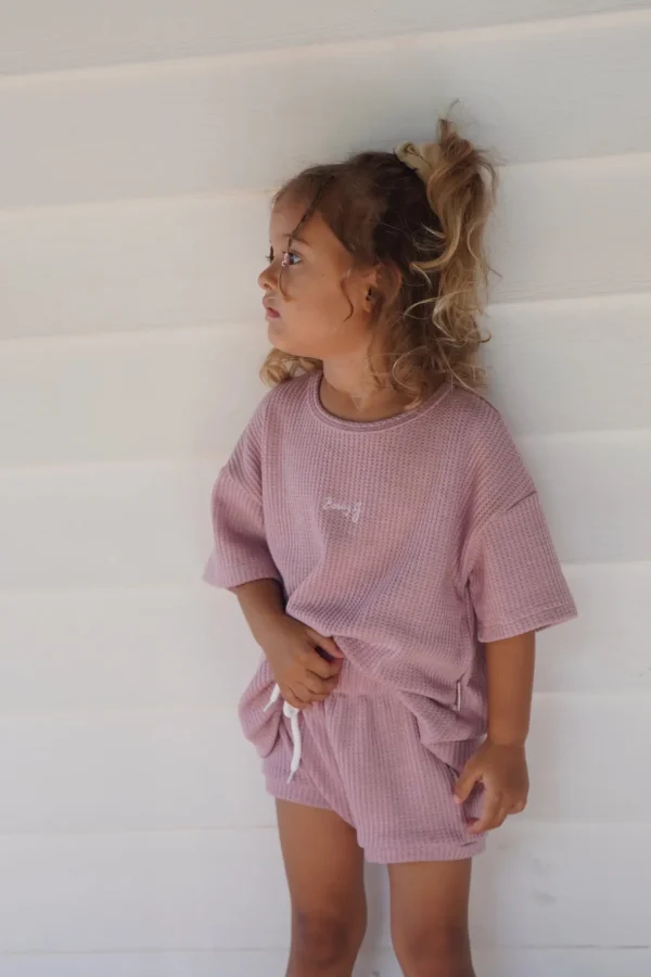 New Bobby G Lenny Tee - Dusty Pink