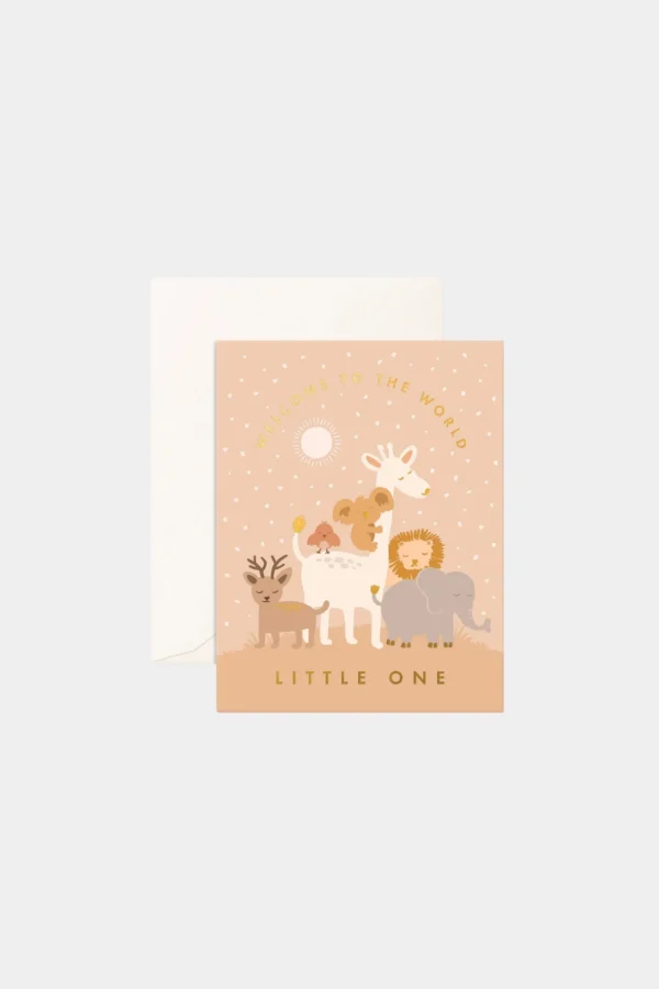 Outlet Fox u0026 Fallow Little One Summer Greeting Card