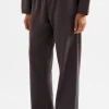 New Nude Lucy Lounge Fleece Trackpant - Coal
