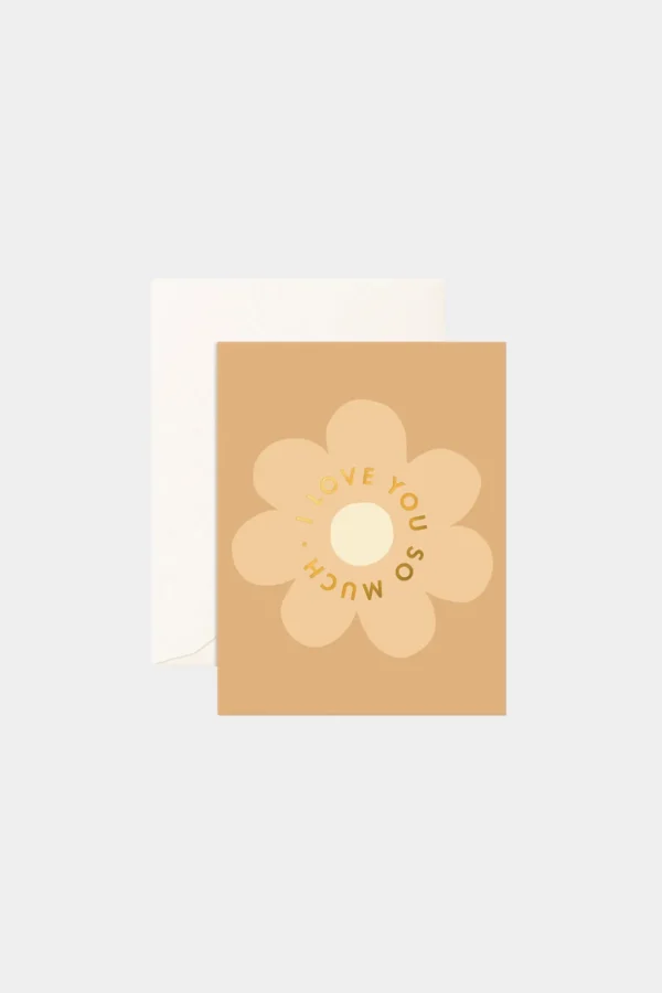 Discount Fox u0026 Fallow Love You Flower Card