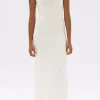 Outlet Assembly Label Lucinda Boucle Knit Maxi Dress - Cream