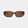 Sale Status Anxiety Luna Sunglasses - Brown