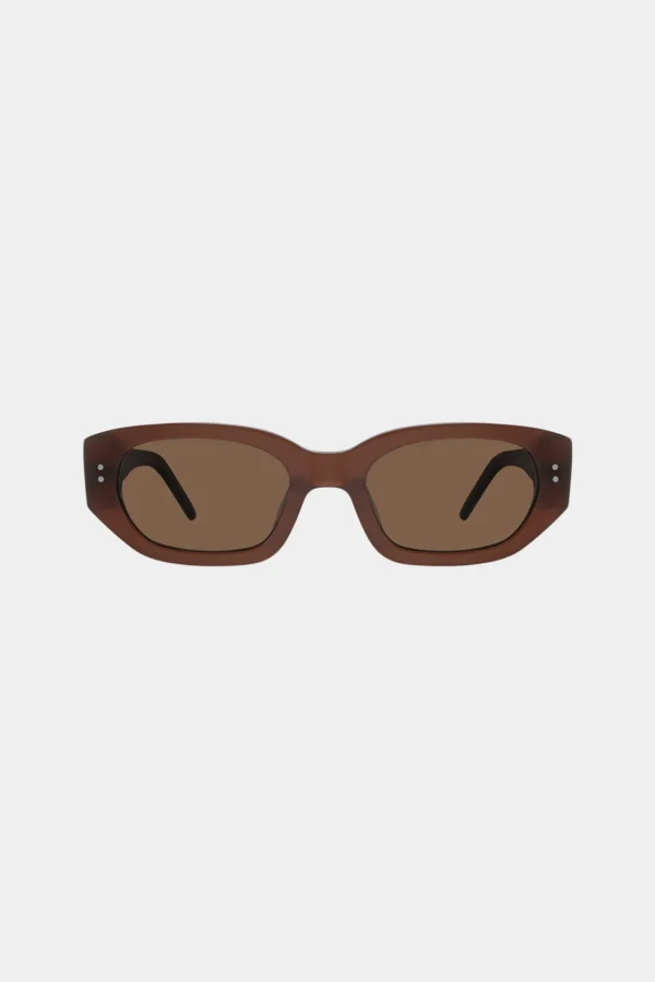 Sale Status Anxiety Luna Sunglasses - Brown