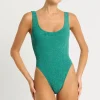 Sale Bond-Eye Swim Madison One Piece - Teal Lurex