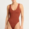 Best Bond-Eye Swim Mara One Piece - Bronze Shimmer