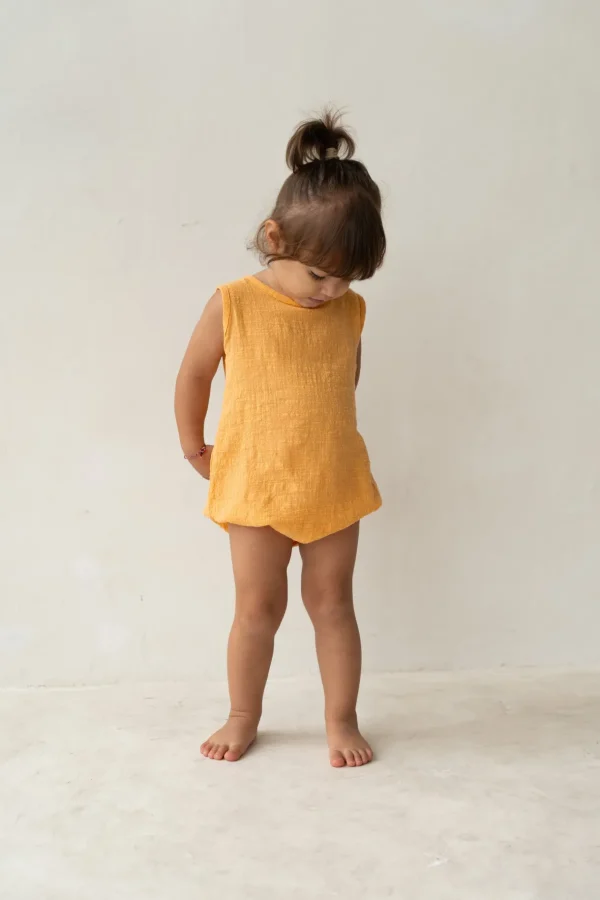 New Illoura The Label Mars Romper - Marigold