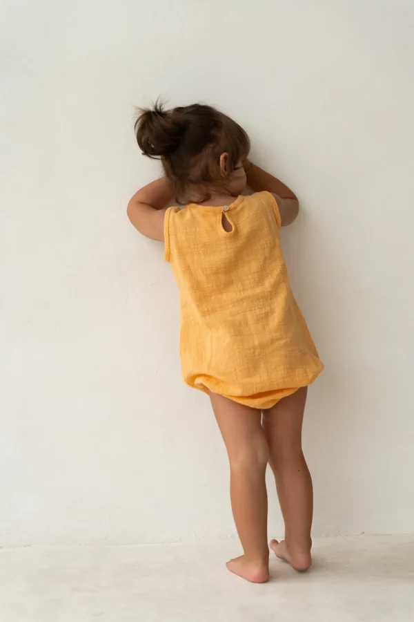 New Illoura The Label Mars Romper - Marigold