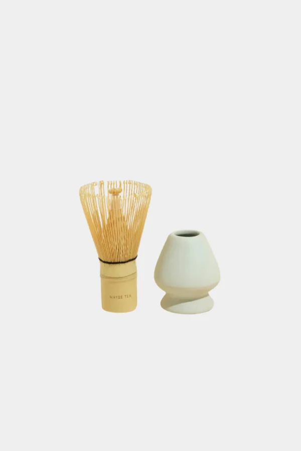 Online Mayde Tea Matcha Bamboo Whisk & Stand