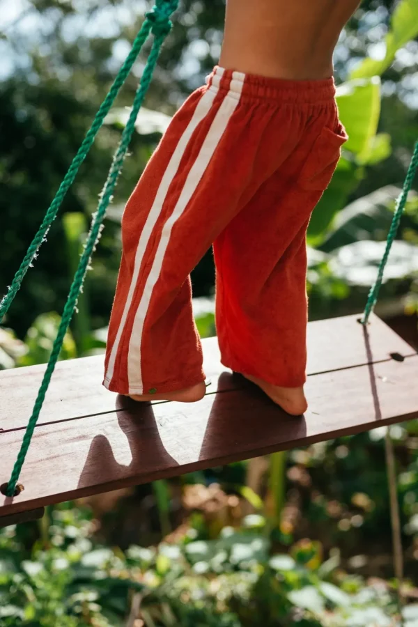 Fashion Atmosea Mini Terry Pant - Red