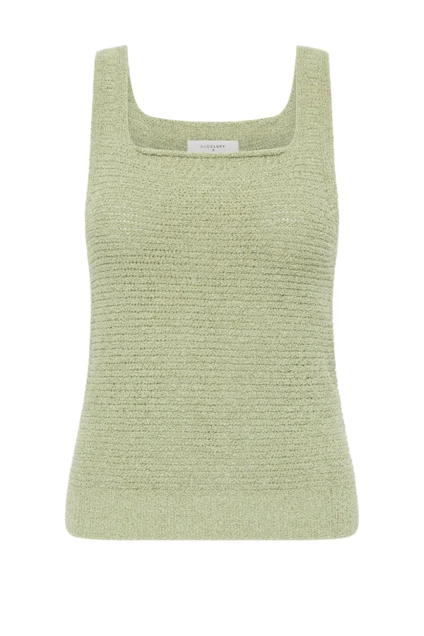 New Nude Lucy Miru Knit Tank - Lime