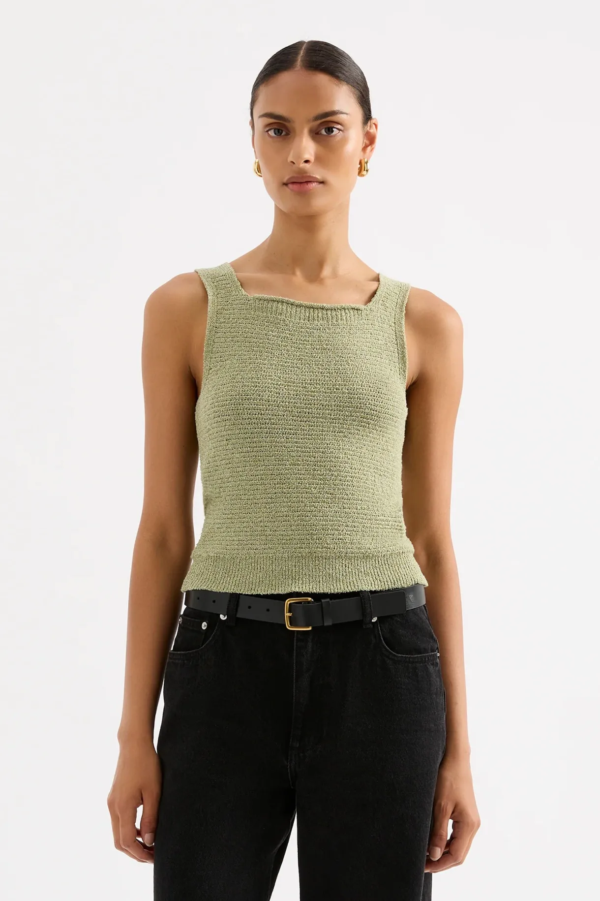 miru_knit_tank__lime_1.webp New Nude Lucy Miru Knit Tank - Lime