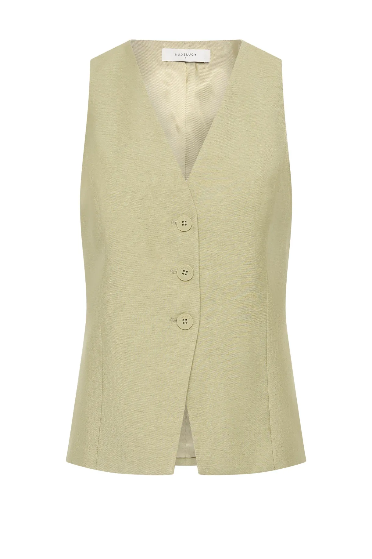 nia_vest__leaf_2.webp Outlet Nude Lucy Nia Vest - Leaf
