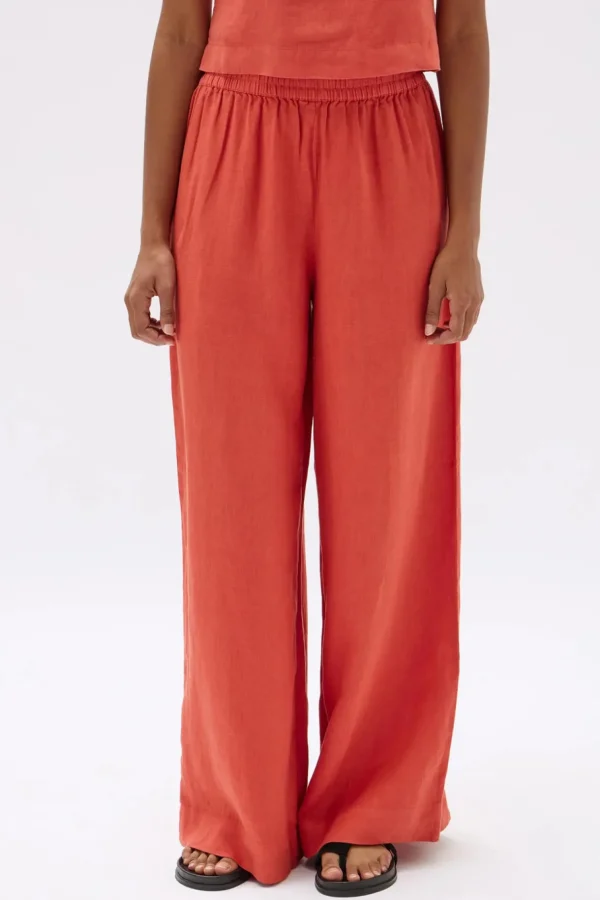 Sale Assembly Label Nilsa Pant - Papaya