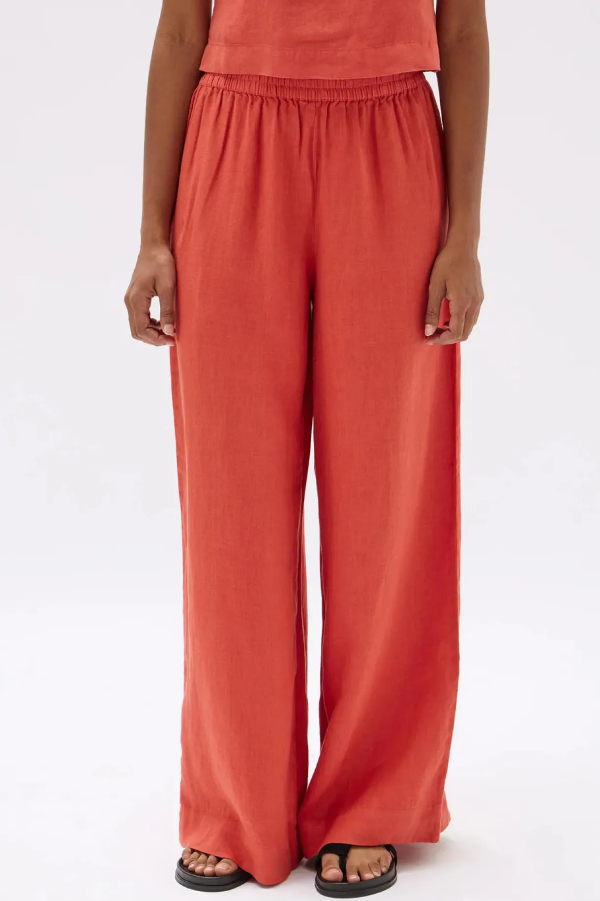 nilsa_pant__papaya_1.webp Sale Assembly Label Nilsa Pant - Papaya