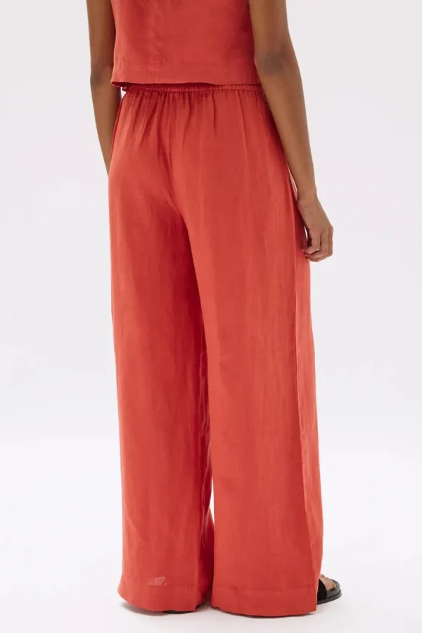 Sale Assembly Label Nilsa Pant - Papaya
