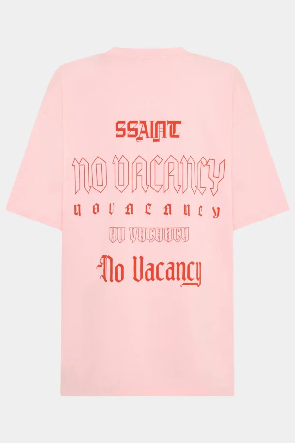 New SSAINT No Vacancy Tee - Pink