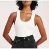 Fashion Nude Lucy Organic Rib Singlet
