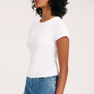 New Nude Lucy Organic Rib SS Tee