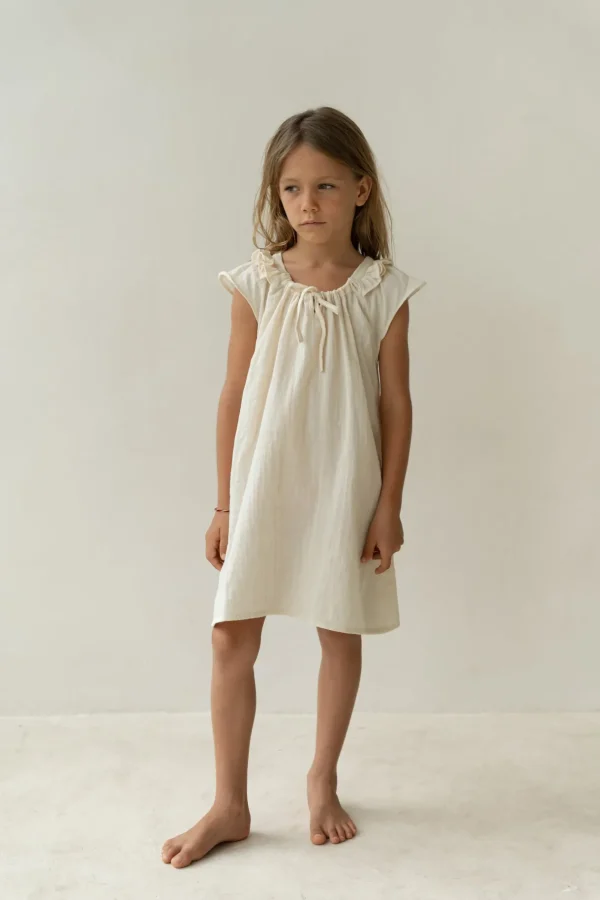Online Illoura The Label Opie Dress - Ecru