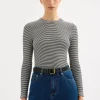 Discount Nude Lucy Organic Rib LS Tee