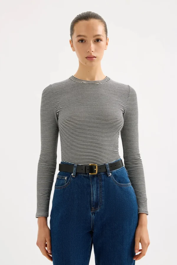 Discount Nude Lucy Organic Rib LS Tee