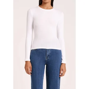 Discount Nude Lucy Organic Rib LS Tee