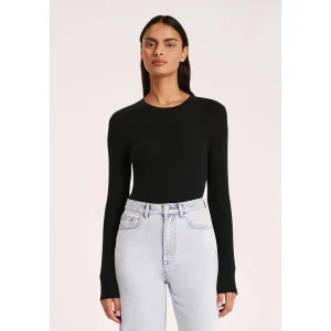 Discount Nude Lucy Organic Rib LS Tee