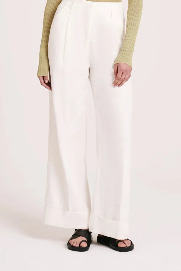 Sale Nude Lucy Paloma Tailored Pant - Salt