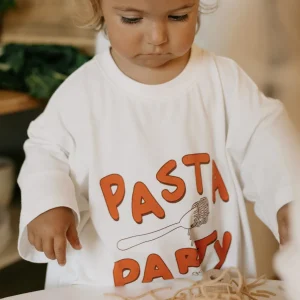 Best Golden Children Pasta Party Tee - Marshmallow