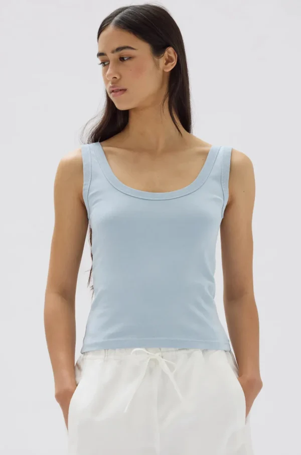 Outlet Assembly Label Paulina Scoop Tank - Sora
