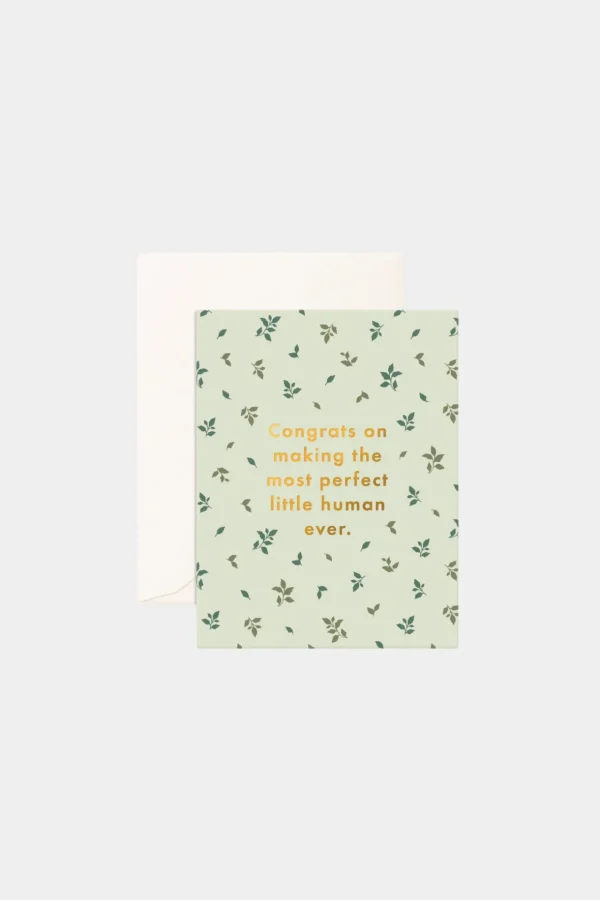 Sale Fox u0026 Fallow Perfect Human Broderie Greeting Card
