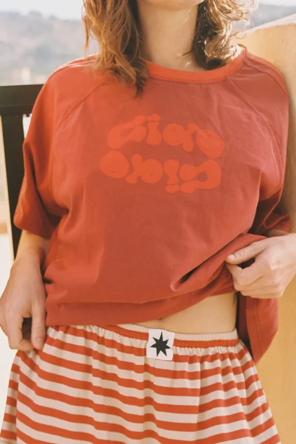 Best Ciao Ciao Pomodoro Stripe Aria Short