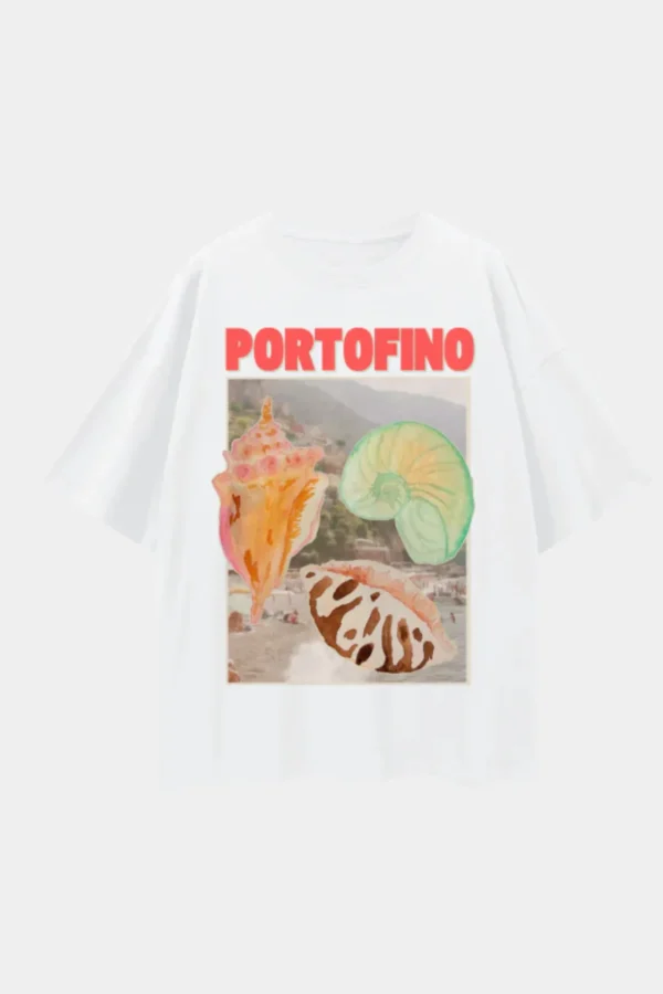 New Maku Portofino Oversize Tee - White
