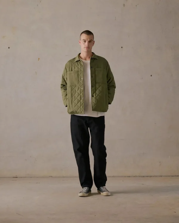 Online Mctavish Reversible Quilted Jacket - Green Multi