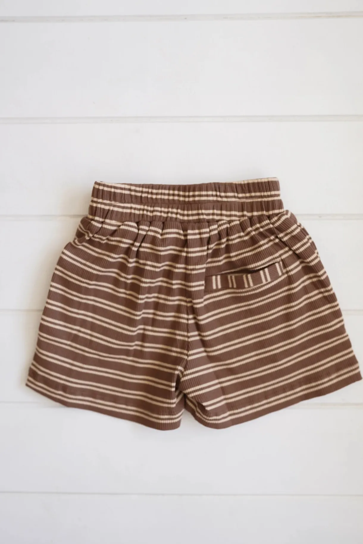 rib_short__choc_stripe_0.webp Fashion Milky Designs Rib Short - Choc Stripe