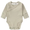 Discount Susukoshi Ribbed Kimono Suit - Pebble