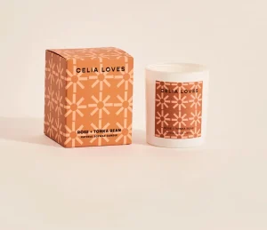 Sale Celia Loves Rose + Tonka Bean Candle