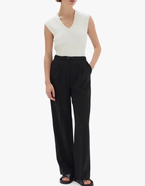 Discount Assembly Label Sabine Crepe Pant - Black