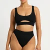 Fashion Bond-Eye Swim Savannah Brief - Black Eco