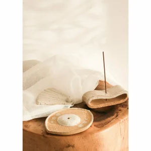 Online Rachel Charge Seer Incense Holder - Sand/White