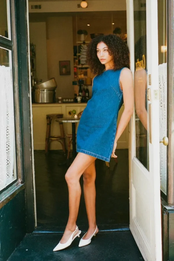 Online Rollas Shift Dress - Deep Blue