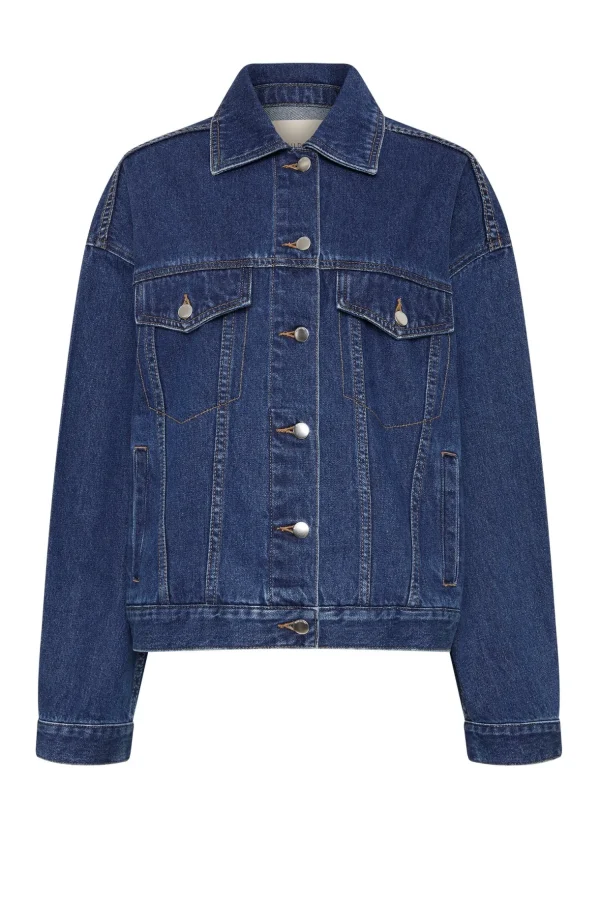 Outlet Nude Lucy Sia Denim Jacket - Force Blue