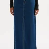Discount Nude Lucy Sia Denim Maxi Skirt - Force Blue
