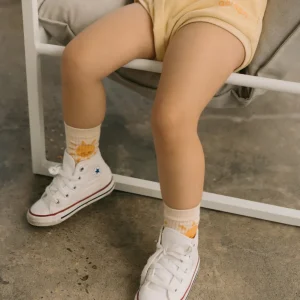 Hot Golden Children Socks