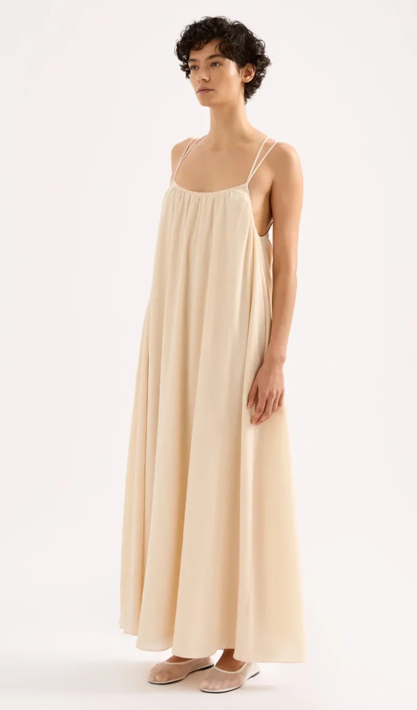 Fashion Nude Lucy Stace Maxi Dress - Pannacotta