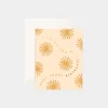 Sale Fox u0026 Fallow Sunburst Greeting Card
