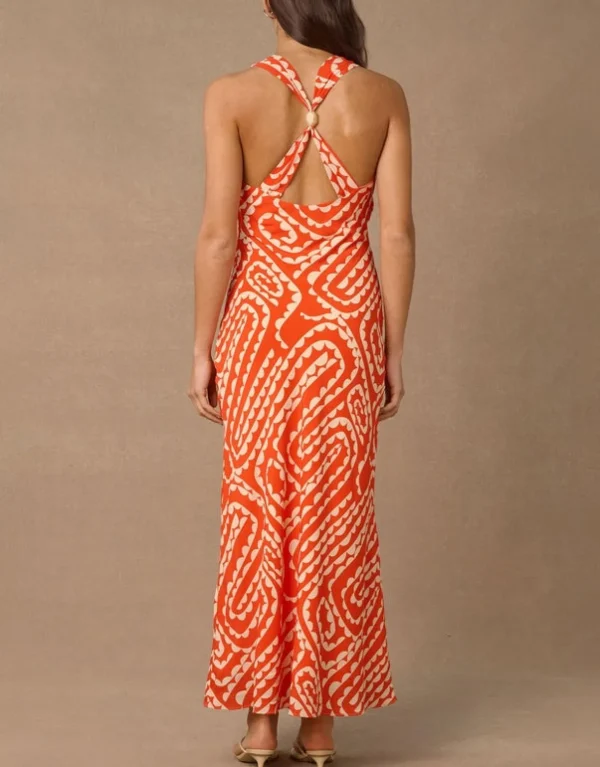 Best Mon Renn Tempo Print Maxi Dress